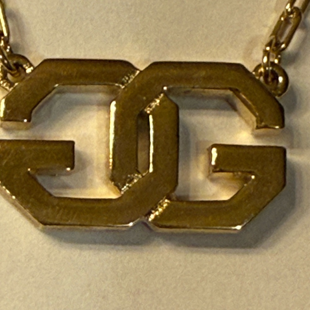 Givenchy Gold Pendant Necklace